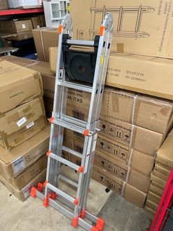 Aluminum Multipurpose Folding Ladder