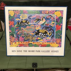 Barrier Reef Garden by Ken Done