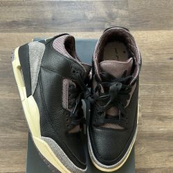 Ama x Jordan 3 “While You were Sleeping” size 12w/10.5m