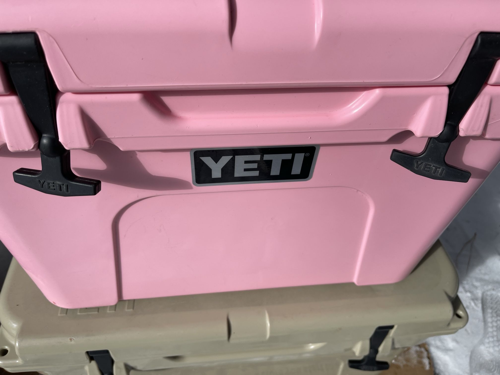 Pink Tundra 35 Yeti Cooler