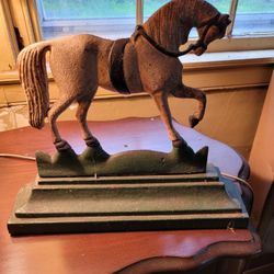 Antique Horse Door Stop