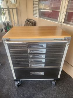 Rolling Cabinet Workbench Seville