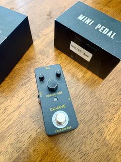 Cuvave mini pedal - guitar overdrive pedal