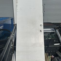 Metal Door 29 3/4 X 79