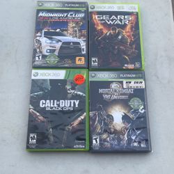 Xbox 360  Games 