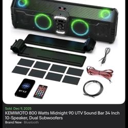 Kemimoto Soundbar