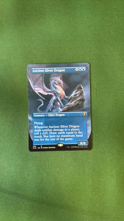 MTG Ancient Silver Dragon CLB 366