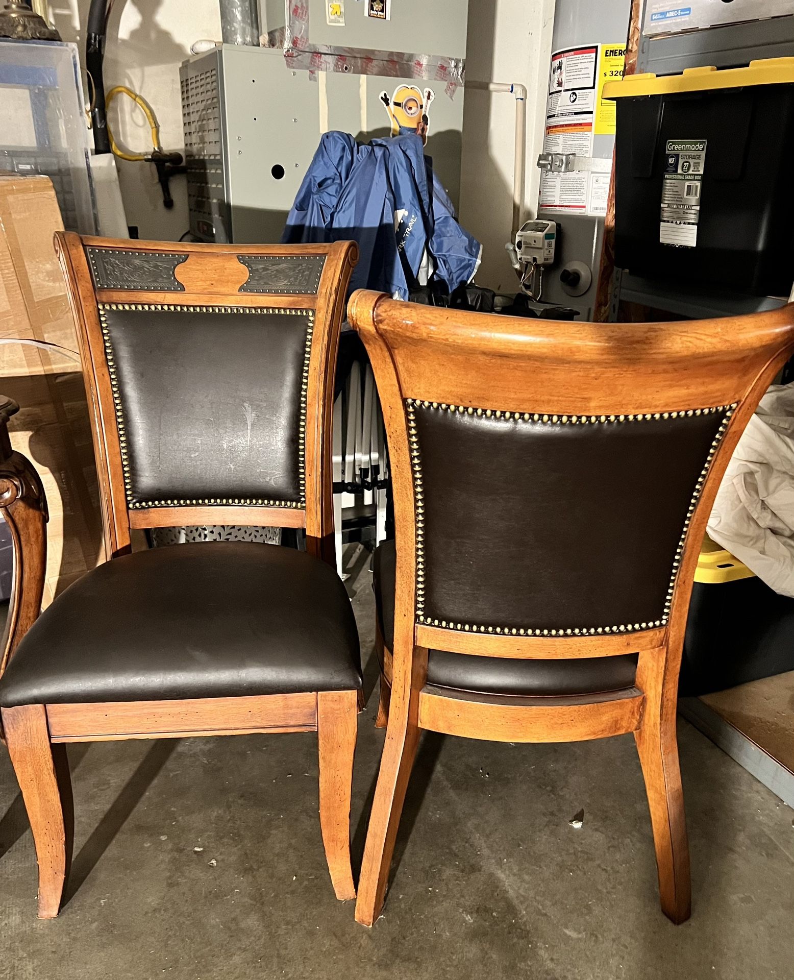 Vintage Chairs and Entry Table