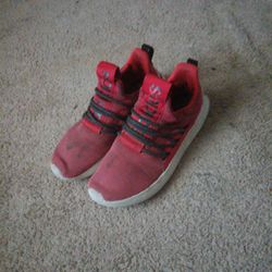 Red No Laces Adidas 