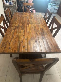 Laurel Foundry Modern Farmhouse Dining Set: Extendable Table + 8 Chairs