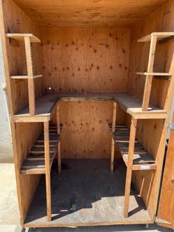 Heavy Duty Wooden Storage Cabinet / Workshop Tool Cabinet / Outdoor Storage Shed