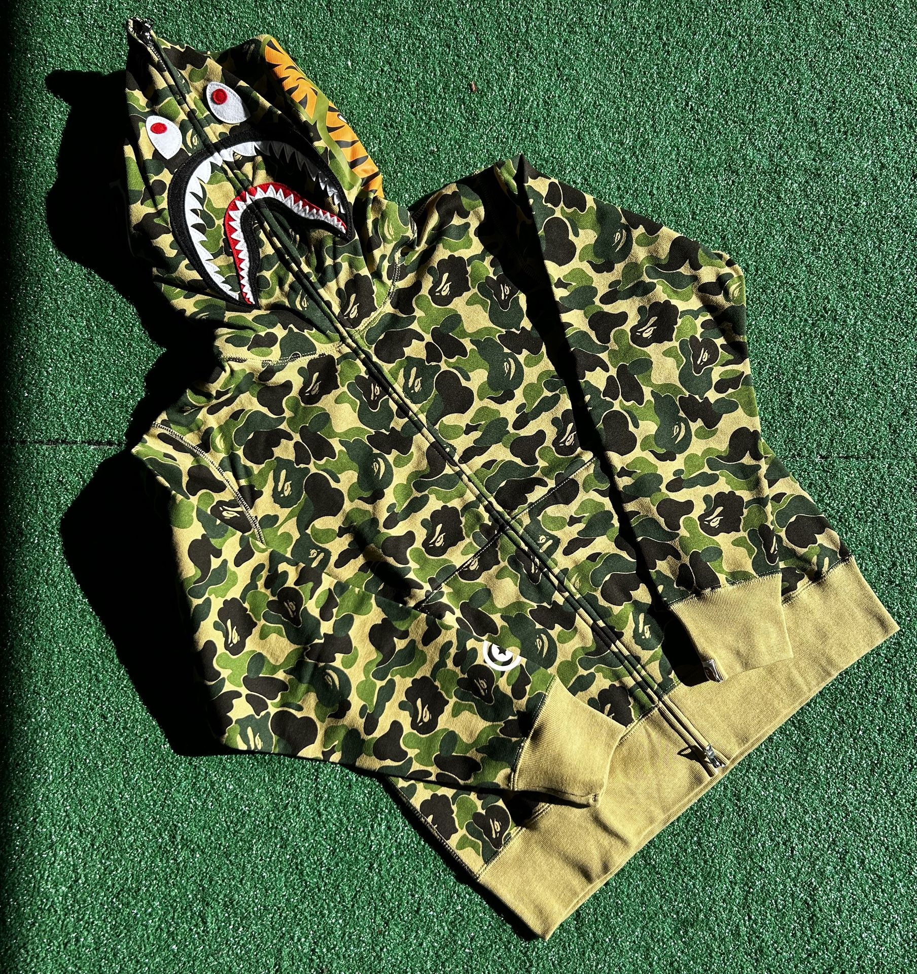 Bape Camo Zip Up 