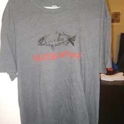 Mens Cabela's Guidewear Performance Fishing Apparel Tshirt Size XL 