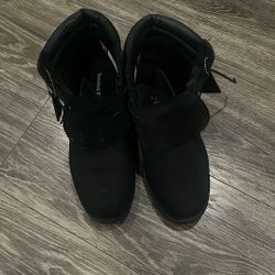 Black Timberlands 