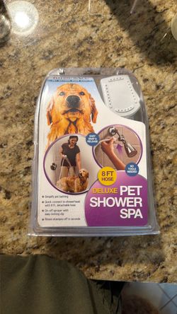 Deluxe Pet Shower Spa with 8 Ft Hose