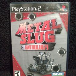 Metal Slug Anthology PS2