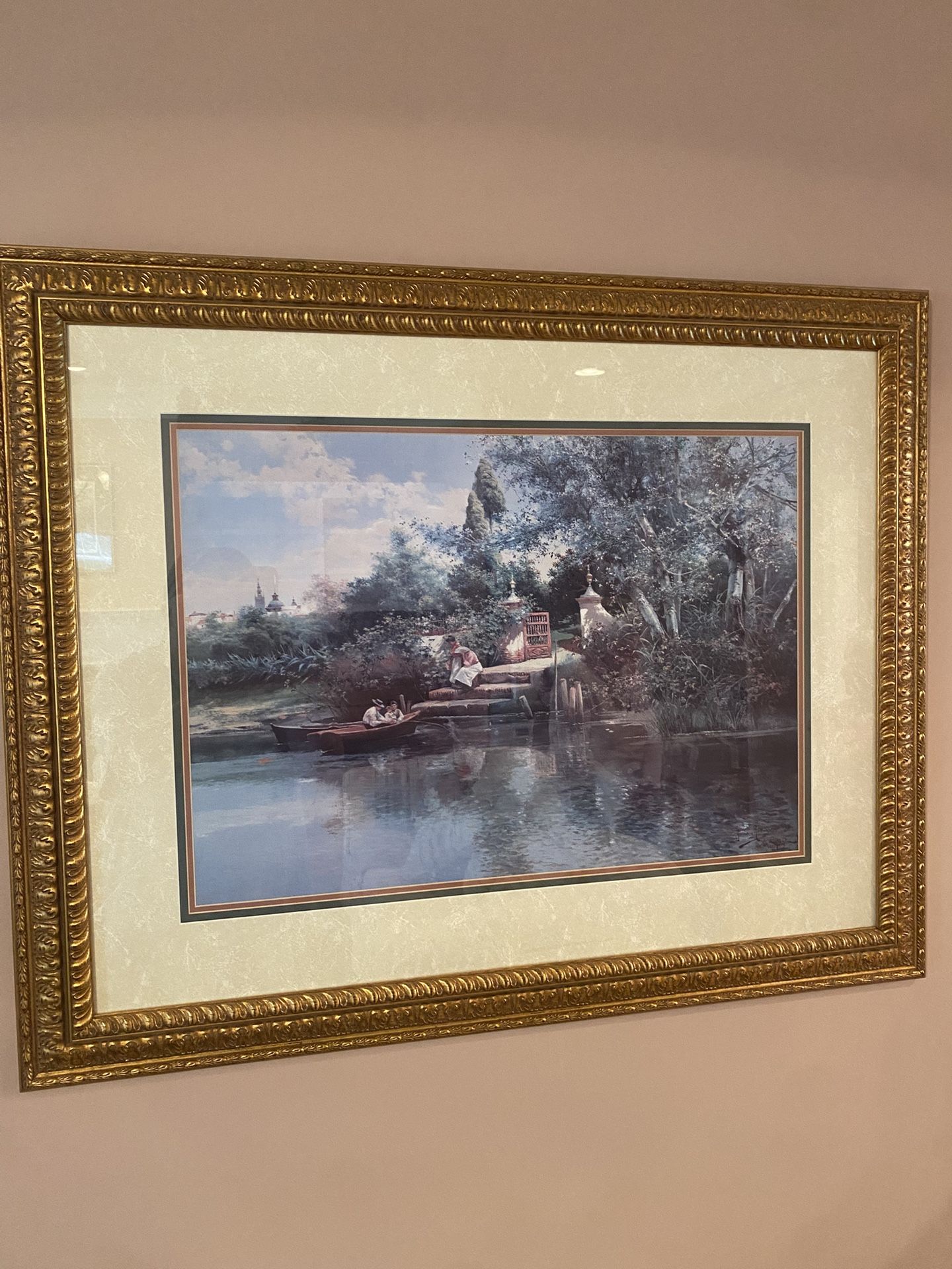 42x34” BEAUTIFUL Framed Print - Compare @ $100