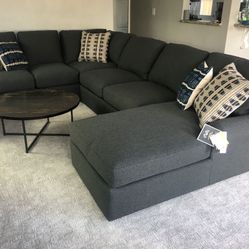 Charcoal Sectional Sofa