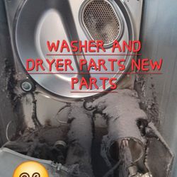 WASHER AND DRYER PARTS NEW