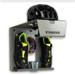 New In box; Stasdock Bike Wall Mount  Deep silver 