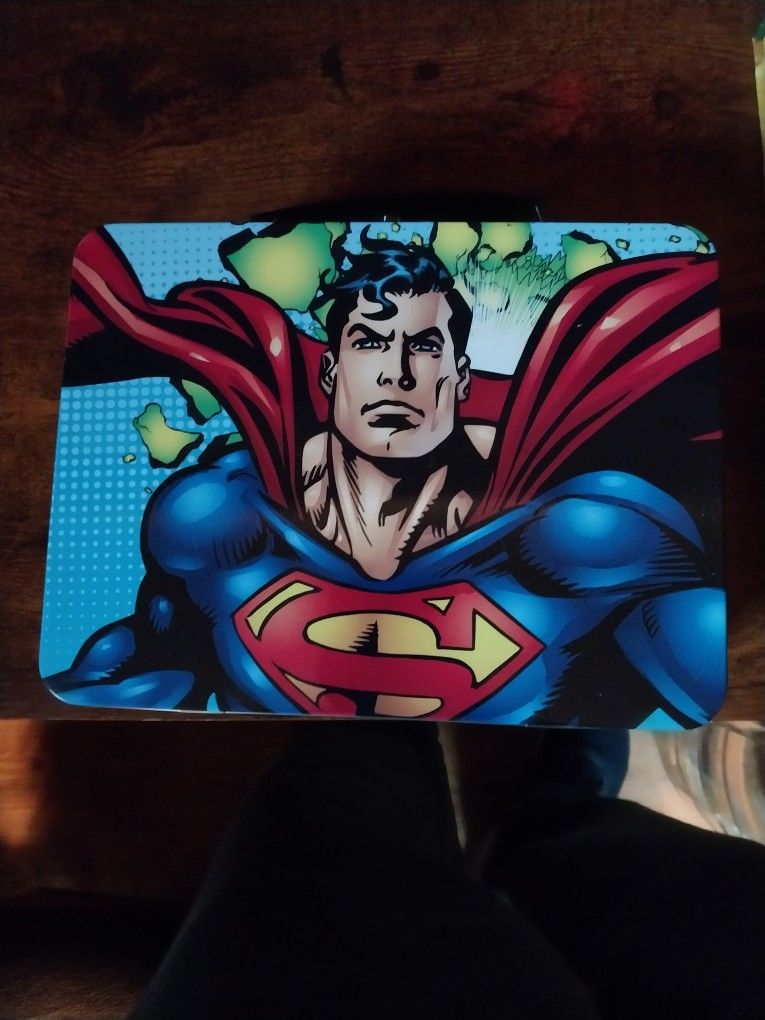 Superman Authentic Lunch Box $10