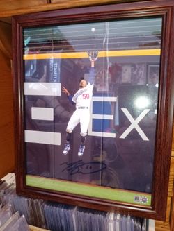 Mookie Betts autographed 8x10