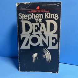 Stephen King The Dead Zone Vintage 1980 1st Signet Printing Paperback Horror Thriller