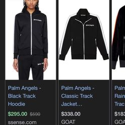 Palm Angels Track Hoodie 