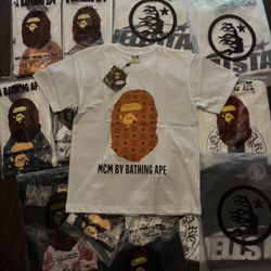 MCM X BATHING APE SHIRT - SMALL - BRAND NEW COMES WITH BAG📲