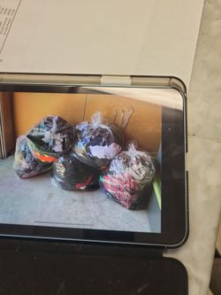 Bags of men's clithes