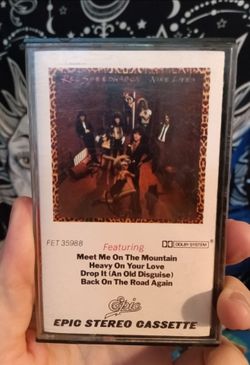 REO Speedwagon nine lives cassette tape