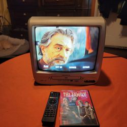 Magnavox 13" CRT With Built In DVD Player Combo With Remote