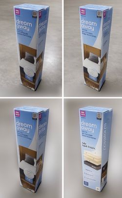 Novaform DreamAway 8" Gel Memory Foam Mattress.