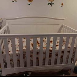 White Baby Crib