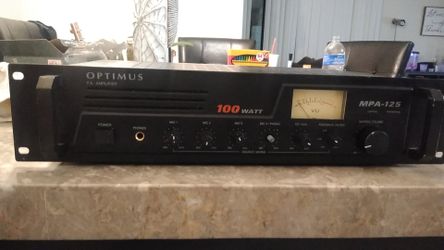 Optimus P.A. Amplifier