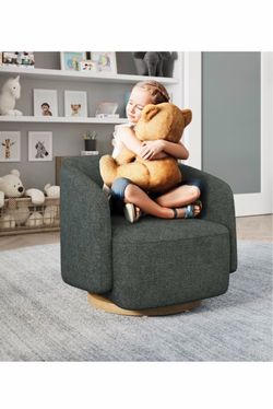 Henredon Mini Murphy Kids Swivel Accent Chair