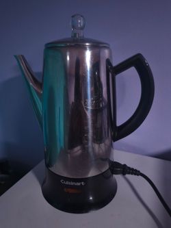 [TESTED/WORKING] Cuisinart 12-Cup Stainless Steel Electric Percolator
