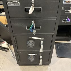 Safe With Locking Drawers 