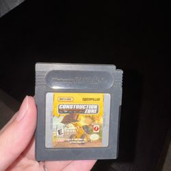 Matchbox Caterpillar Construction Zone (Nintendo Game Boy Color, 1999)