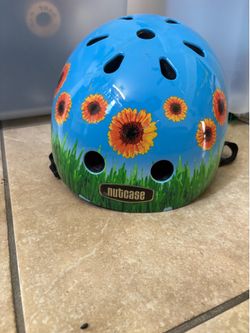 Nutcase Skateboard Bike Helmet -Sunflower