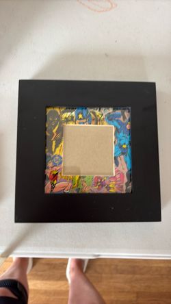 Justice League Vintage Comic Matting Frame