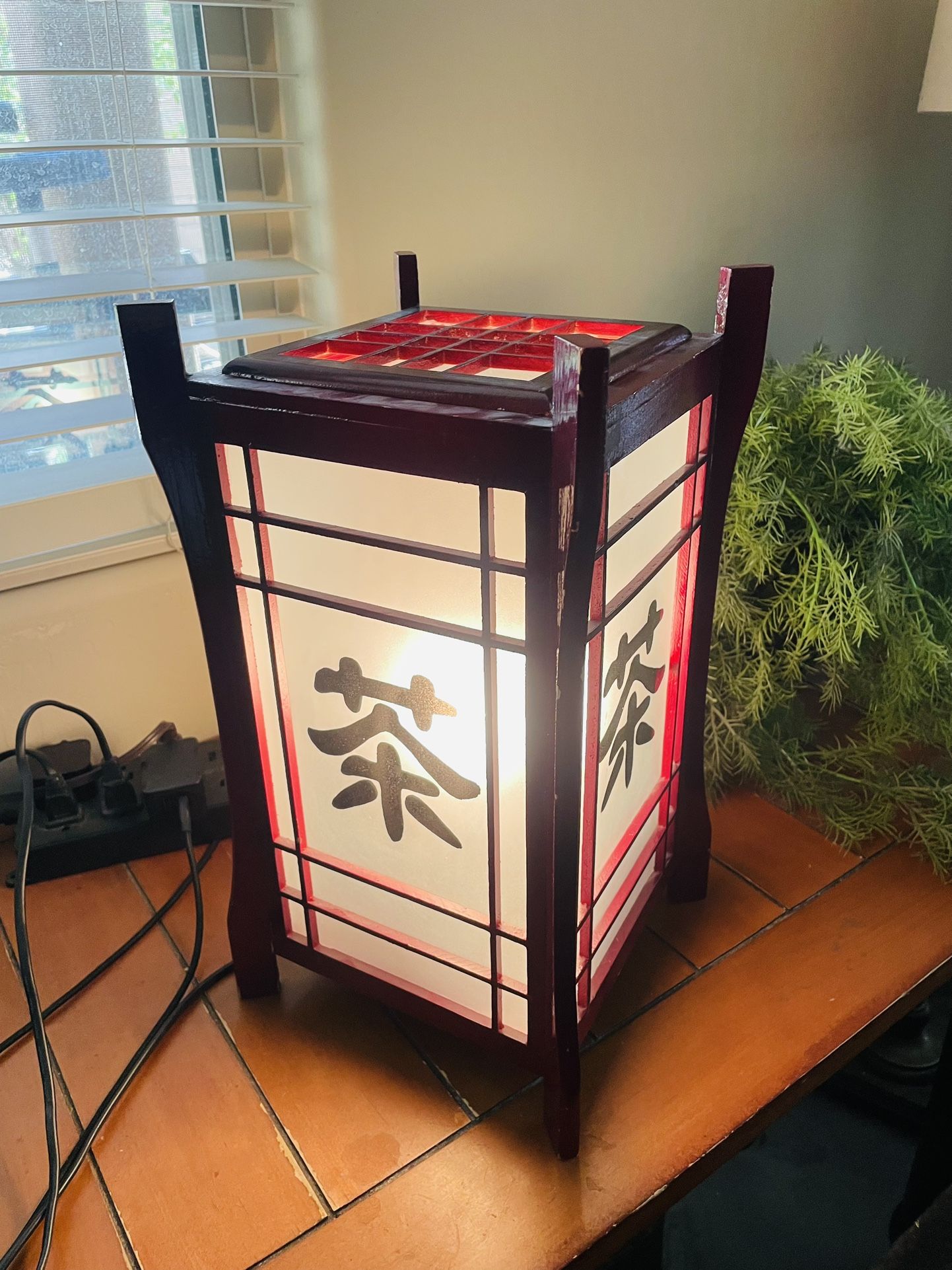 Japanese Shoji Style Lantern - Illuminate Your Space with Elegance! 🏮🌸  Infuse your home with the beauty of Japanese decor with this exquisite Shoji