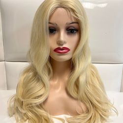 Synthetic Blonde Wig- Long Curly Hair Wig- Brand New $40 - Peluca Rubia Rizada Nueva