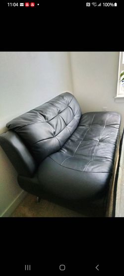 Leather couch