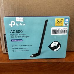 TP-Link AC600 USB WiFi Adapter for PC (Archer T2U Plus)