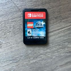 Used Lego Jurassic World Card for Nintendo Switch 