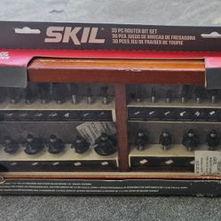 SKIL 91030 Carbide Router Bit Set - 30-Piece
