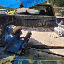 200 HP Mercury Black Max 1989 25 In Chaft Great Working Condition Normal Ware 