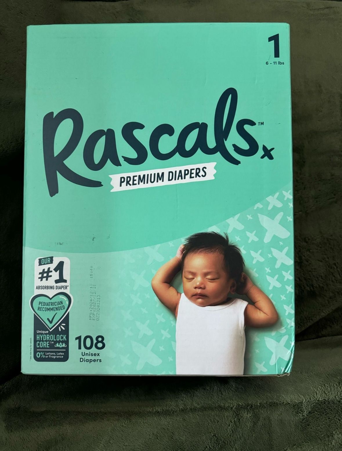 Size 1 & 2 Diapers