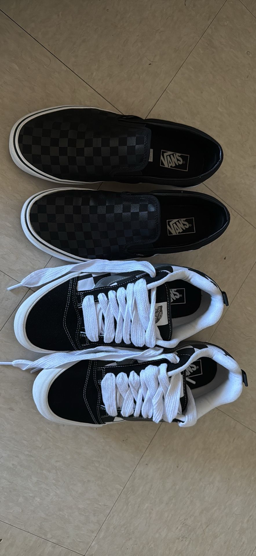 Van Shoes 2 Pairs Size 12